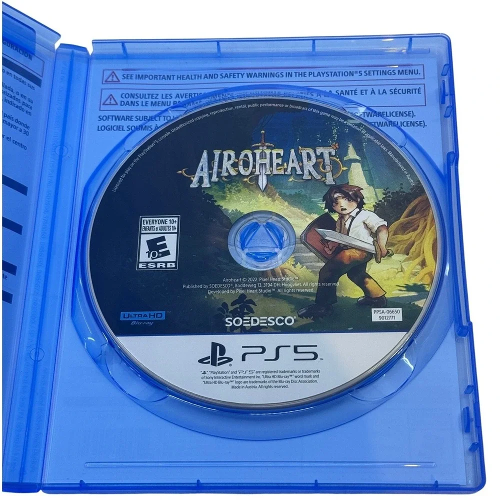 Airoheart Sony PlayStation 5 PS5 Action RPG Video Game Soedesco PPSA-06650